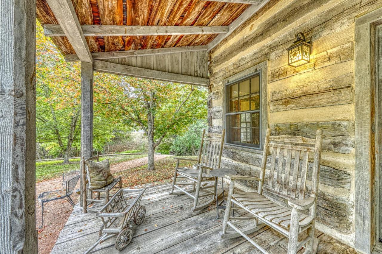 Town Creek Log Cabin Villa Fredericksburg Eksteriør bilde