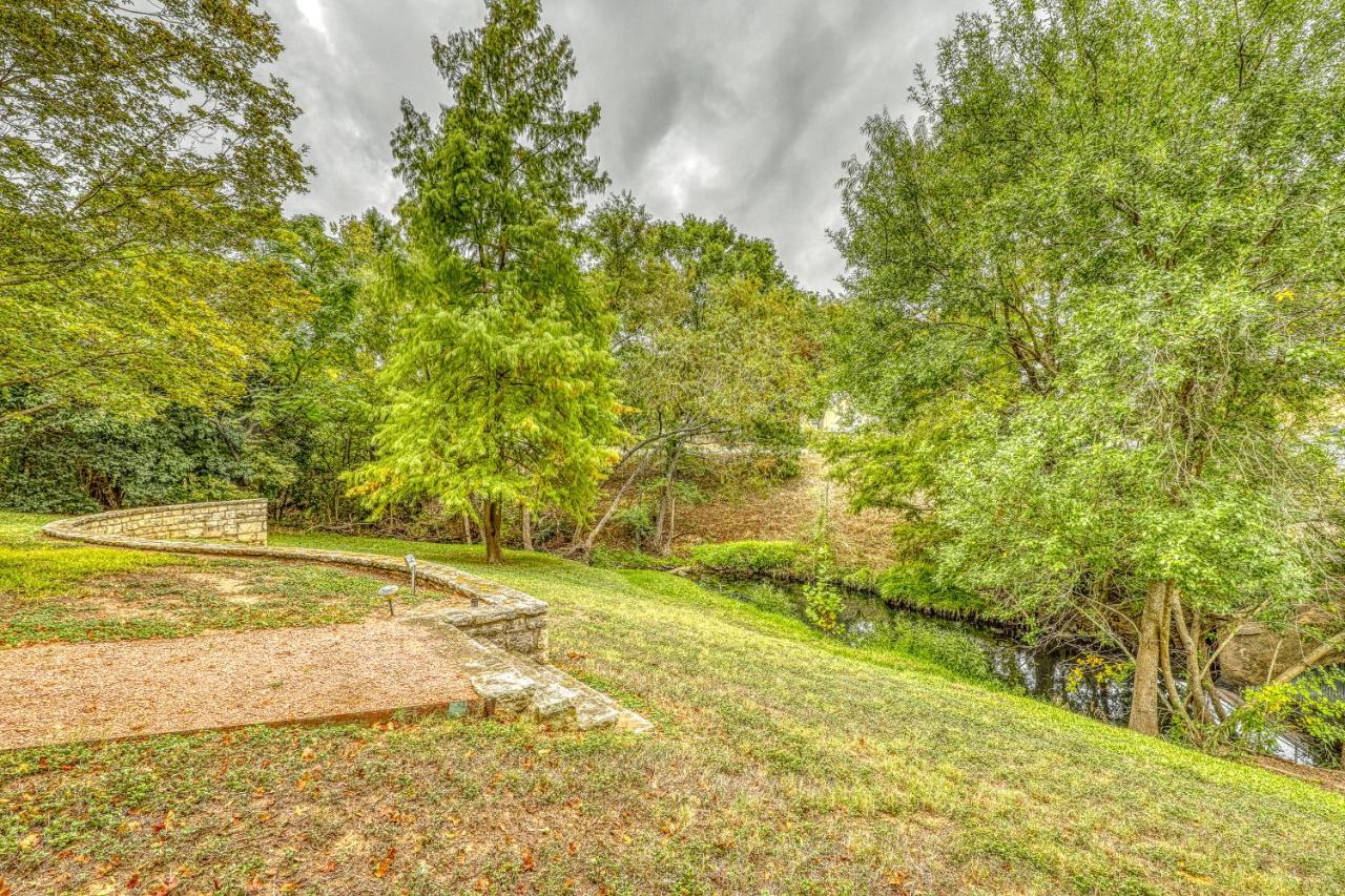 Town Creek Log Cabin Villa Fredericksburg Eksteriør bilde